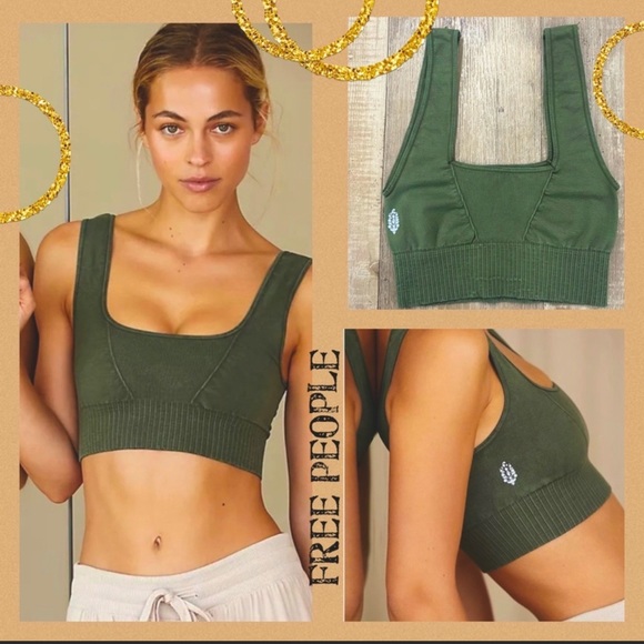 Free People Tops - Free People Movement Cropped Tank XS/S